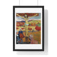 The Yellow Christ 'Le Christ Jaune' (1886) by Paul Gauguin, from the Original, Framed Art Print