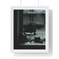 Raw Art Street Scene III 'Designed by AI' Framed Art Print