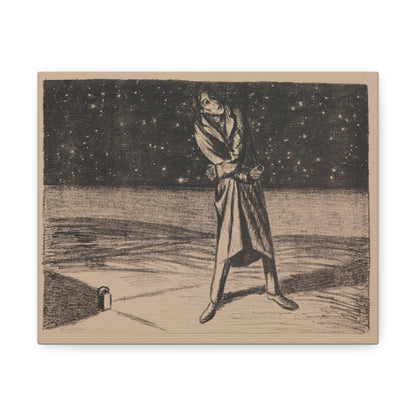 Star Dance by Ernst Barlach, Art Print from the Original on Canvas