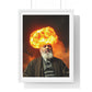 Mind Blowing, Photorealistic Art 'Designed by AI' Framed Print