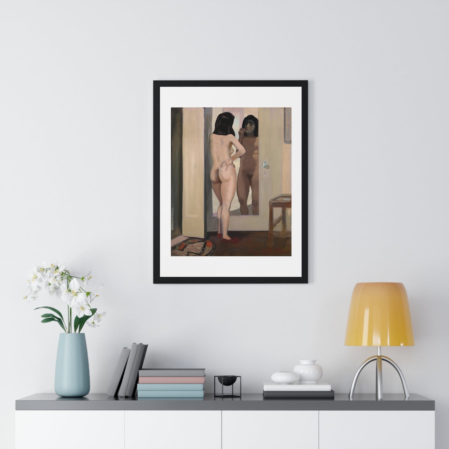 Morning Light (1928-1933) by George Luks, from the Original, Framed Art Print