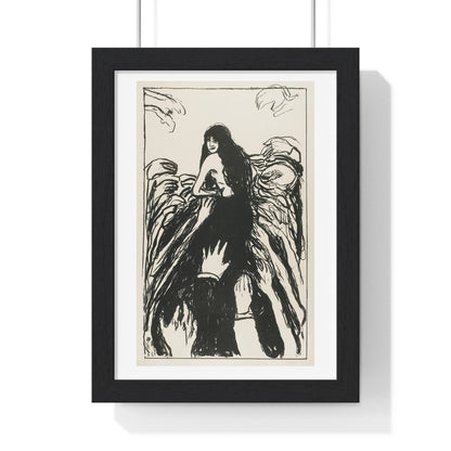 The Hands (1895) by Edvard Munch, from the Original, Framed Art Print