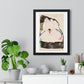 Observed in a Dream (1911) by Egon Schiele, from the Original, Framed Art Print