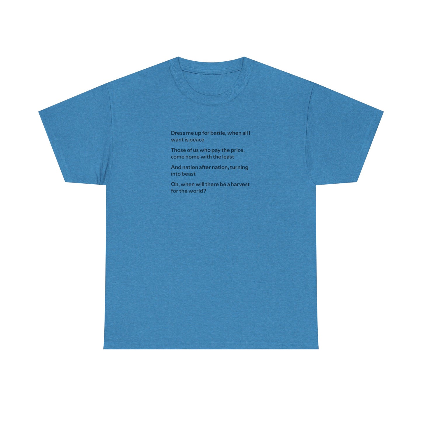 Isley Brothers When Will There be a Harvest for the World? II Peace T-Shirt