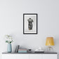 Basalt Statue of Aphrodite (circa AD 50-150) from the Original, Framed Art Print