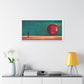 Man Entering Portal, Abstract, Large Canvas Art Print