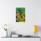 Deep Sea Divers, Surrealist Art, Digital Collage 'Designed by AI' Canvas Art Print