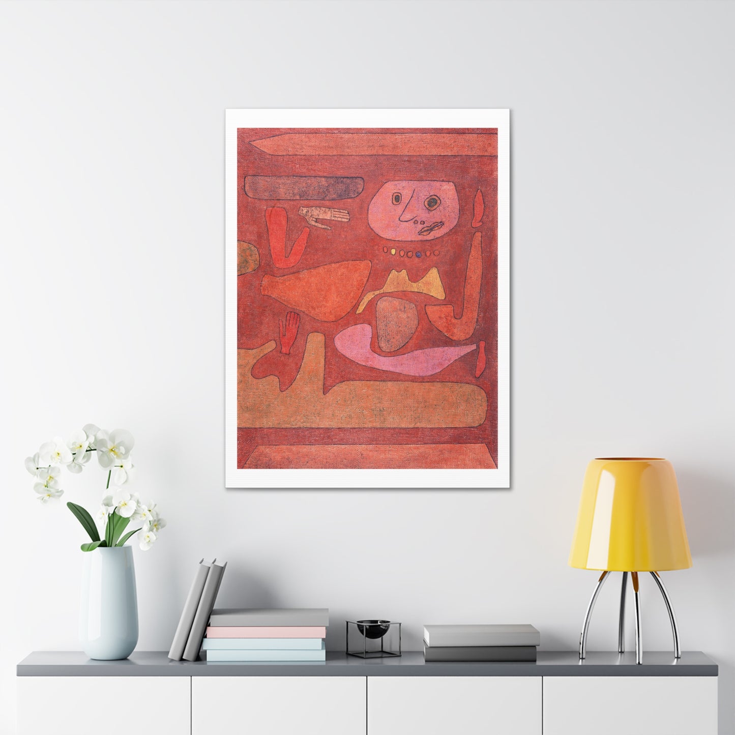 The Man of Confusion (1939) by Paul Klee, Canvas Art Print from the Original