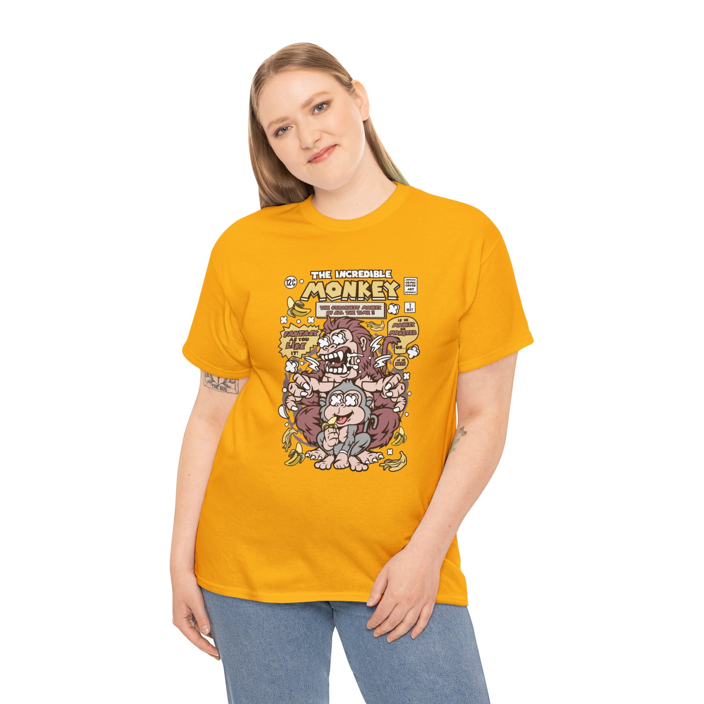 The Incredible Monkey Cartoon T-Shirt