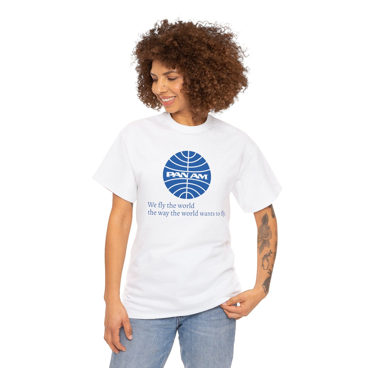 Pan Am Airlines Retro Traveller T-Shirt