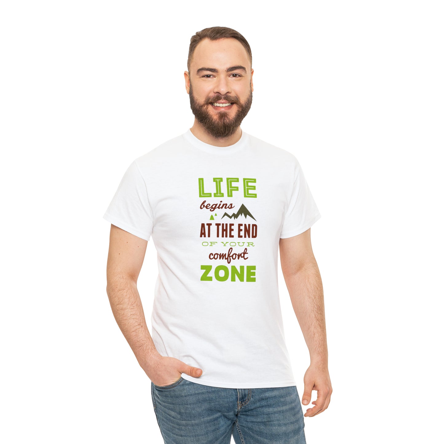 Life Begins at the End of Your Comfort Zone T-Shirt