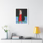 Grandmother, Neo-Surrealism, Art Print on Satin Canvas, Stretched