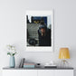 Raw Art Street Scene 'Designed by AI' Framed Art Print