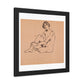 Nude Seated (circa 1910) by Albert Marquet, from the Original, Wooden Framed Print