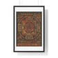 Chakrasamvara Mandala, Ritual Diagramme from Nepal (circa 1100), from the Original, Framed Art Print