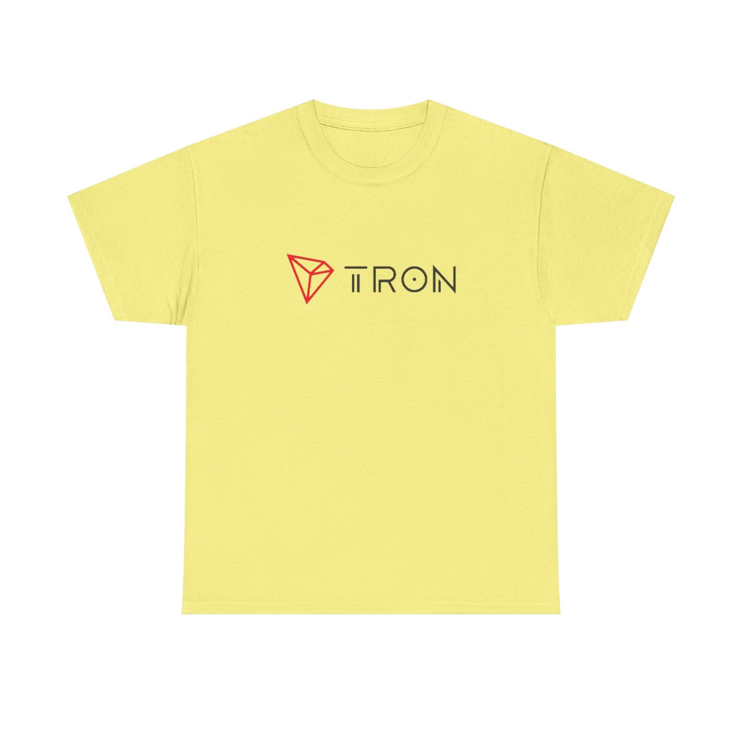 Tron (Blockchain) #TRX Crypto Unisex Heavy Cotton T-Shirt