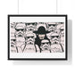 Mural Art: Stormtroopers and Vendetta Character (2017) from the Original, Framed Print