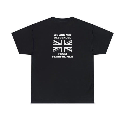 We are Not Descended from Fearful Men, Union Jack T-Shirt