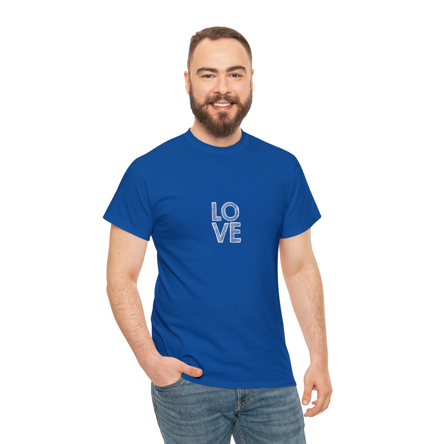 LO VE Love Design T-Shirt