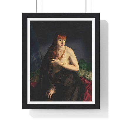 Nude with Red Hair (1920) by George Wesley Bellows, from the Original, Framed Art Print