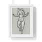 Dancing Naked Woman (circa 1891–1941) by Leo Gestel, from the Original, Framed Art Print