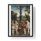 The Dream of Paris (1536) by Matthias Gerung, from the Original, Framed Art Print