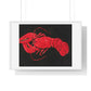 Lobster on Black Background (1940–1941) by Marsden Hartley, from the Original, Framed Art Print