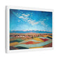 American Autumn Landscape, Pastel Art 'Designed by AI' Canvas Art Print