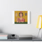 Over Thinking, Cartoon Art Print on Canvas