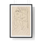 Nude Seated in a Rocking Chair (1914) by Henri Matisse from the Original, Framed Art Print