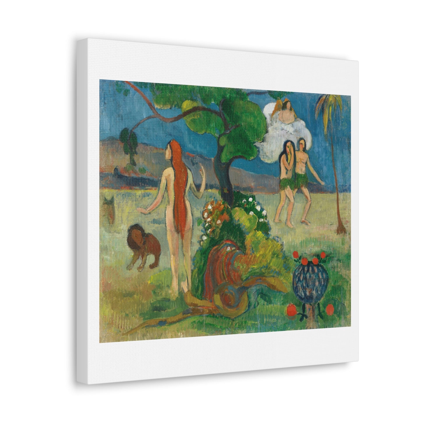 Paradise Lost (1848-1903) by Paul Gauguin, from the Original, Art Print on Canvas