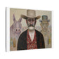 How the West Was Won IV 'Designed by AI' Canvas Art Print
