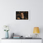 Alpaca Cino 'Designed by AI' Large Wall Art, Framed Print