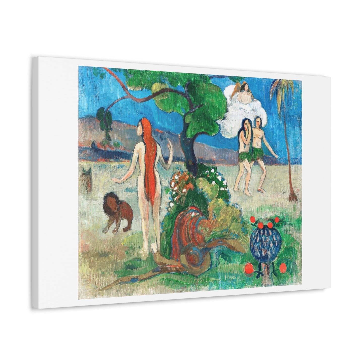 Paradise Lost (circa 1890) by Paul Gauguin, from the Original, Art Print on Canvas