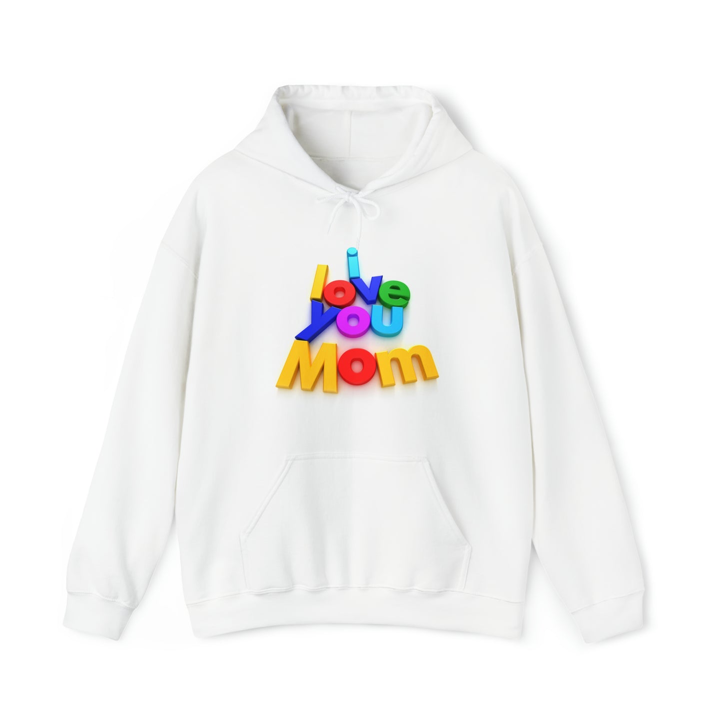 I Love You Mom! Heavy Blend™ Hooded Sweatshirt