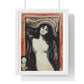 Madonna (1895) by Edvard Munch, from the Original, Framed Art Print