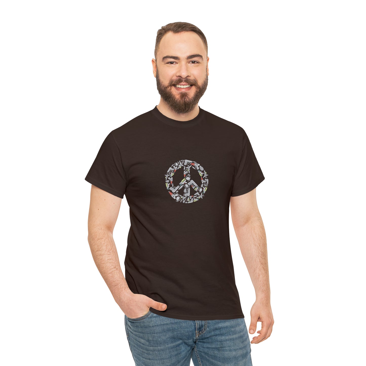 Peace Abstract Cartoon T-Shirt