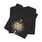 Dark Cross Goth Design Sunburst Unisex T-Shirt