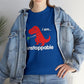 I Am Unstoppable Funny T-Rex Design T-Shirt