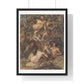 Scene of a Bacchanalia by Robert and/or Mary Smirke, from the Original Art Print on Canvas