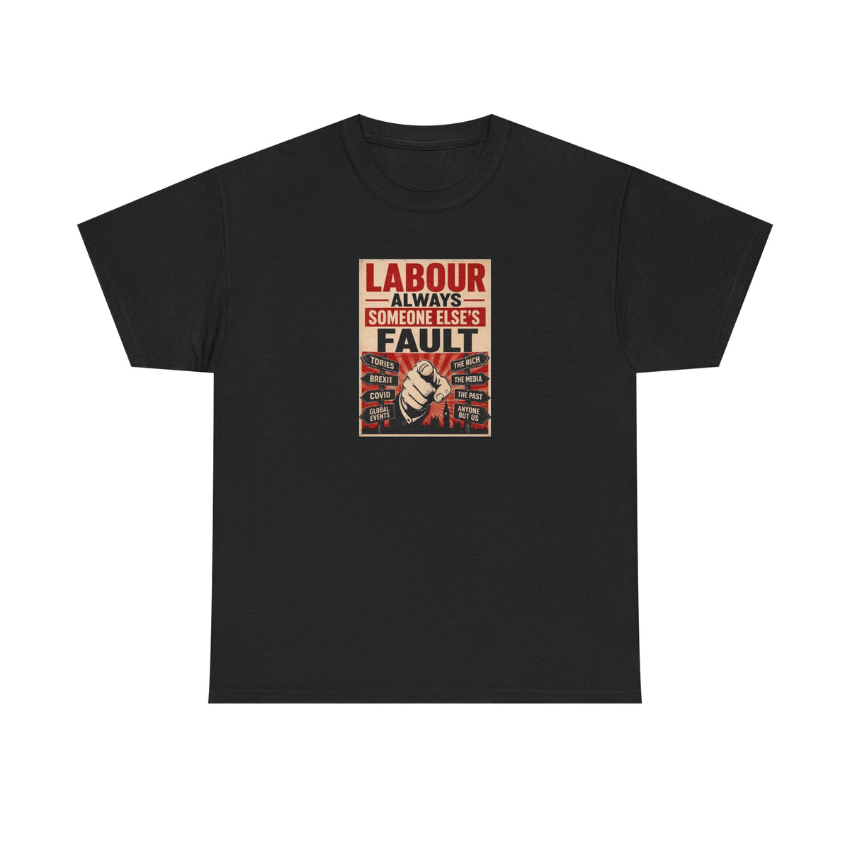 Labour: It's Always Someone Else's Fault, Politics T-Shirt