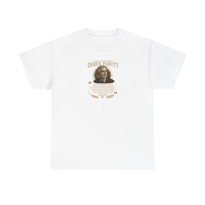 Derek Parfitt on Ethics and Risks to Society, Philosophy Tribute T-Shirt