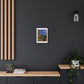Café Art V, Print on Satin Canvas, Stretched