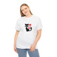 Love Cat Design Fashion T-Shirt