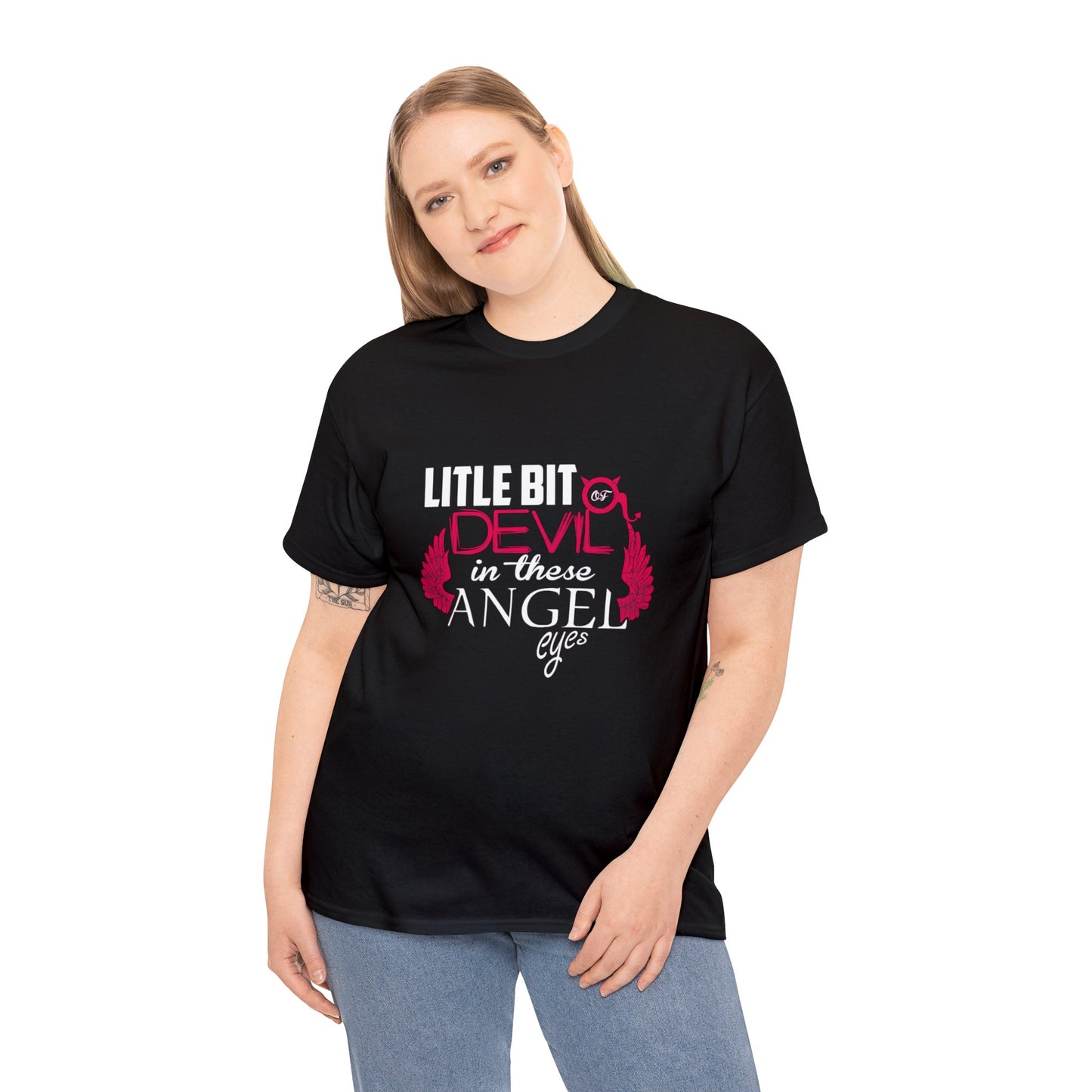 Little Bit Of Devil In These Angel Eyes Women's T-Shirt