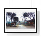 Approaching Storm, Philippines, Photographic Art, from the Original, Framed Print