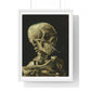 Head of a Skeleton with a Burning Cigarette (1886) by Vincent van Gogh, from the Original, Framed Print