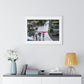 People Walking in the Rain in a Small Village, Nueva Vizcaya, Philippines (2017) Photographic Art, from the Original, Framed Print