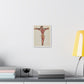 Plate 27 Christ Crucified from Portfolio Spanish Colonial Designs of New Mexico, from the Original, Canvas Art Print