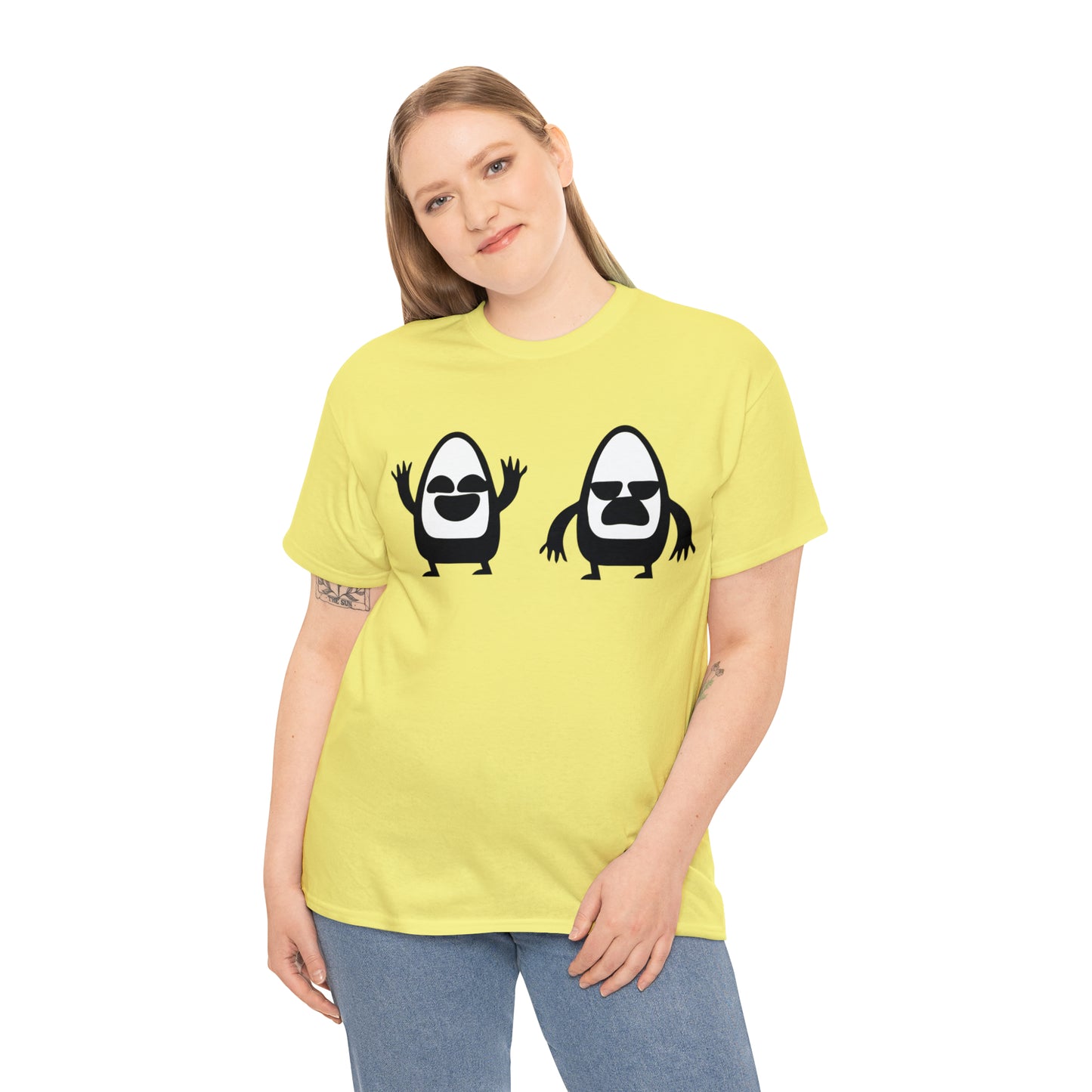 Egg Head Men Design T-Shirt